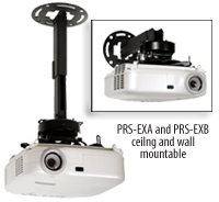 PRS-EXA and PRS-EXB Ceiling and Wall Mounts