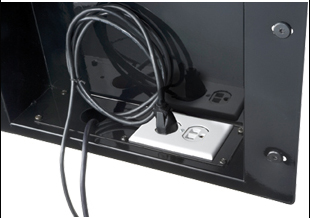 Peerless IBA1 In-Wall Box with cable management