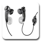 Plantronics MX203S-X1S Stereo Mobile Headset, Black MX203SX1S