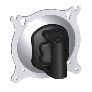 KSA1019B - Black Centris Turntite Head Accessory for External Tilt and Roll Friction Adjustment