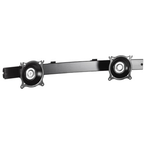 KMA220B - Black 29 inch Dual Horizontal Monitor Accessory