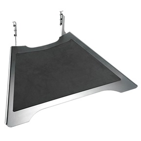 FCA611S - Silver FUSION Small Height-Adjustable Accessory Shelf