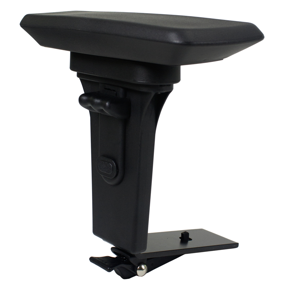 KR100-45 (formerly KR-445) - Short Arm - Height range (6.75" - 9.5") - width range ( 1.125" per side) - Removable T-arms with 5-way arm top (RP-45) - color black