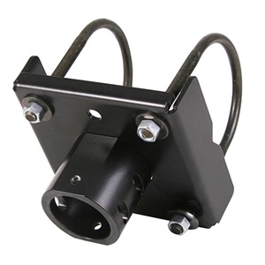 2 x CPA365 - Black Pin Connection Pole and Truss Adapter, Weight capacity 500 lbs