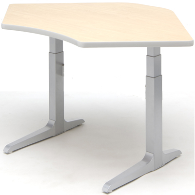 Worksurface 46" x 46" x 29" ST464629-B3 and Frame Set SEHX30-48