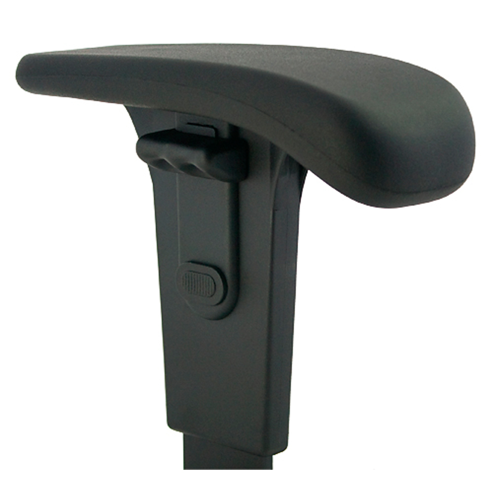 KR25 - Tall Arm - Height range (8.25" - 11") - Fixed width -  Height Adjustable ONLY, natural grip control T-arms, color black