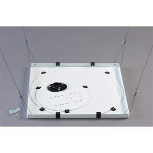 CMS445 - White Speed-Connect Suspended Ceiling Tile Replacement Kit, Weight Capacity 50 lbs