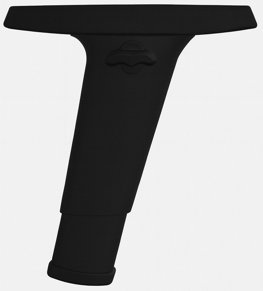 Fixed width - Height Adjustable ONLY with Black Arm Pads (5" - 9.25") T-Arms, Arm frames will match frame finish - A-BK01