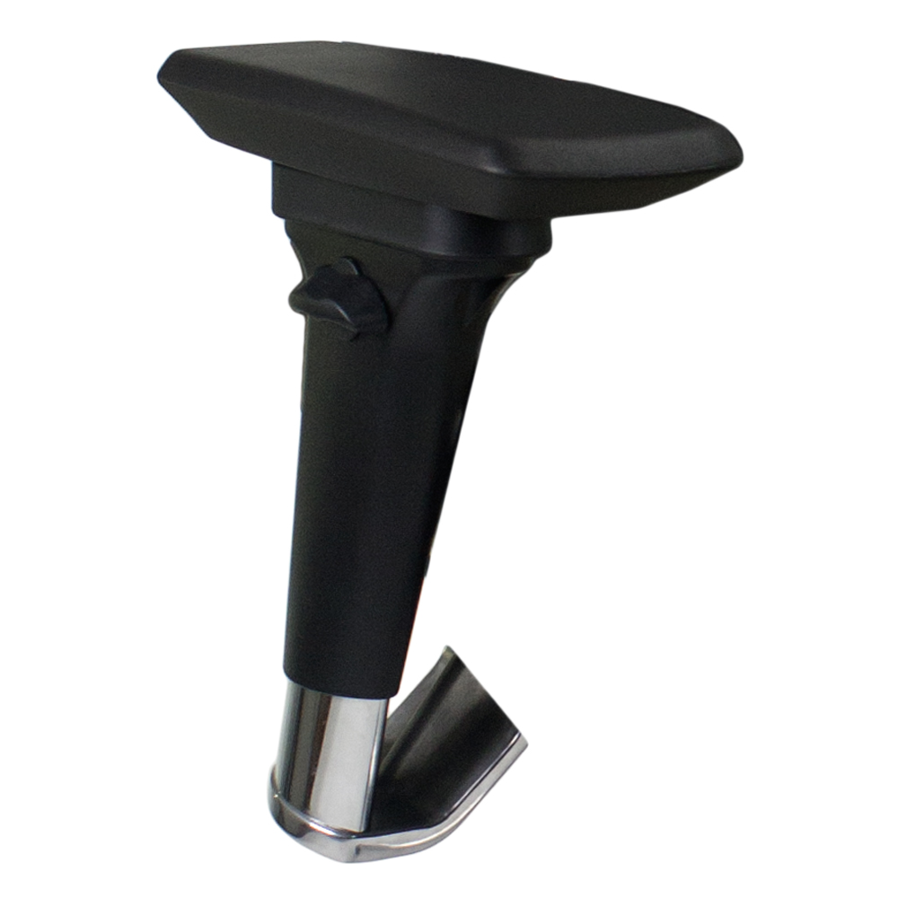 RP45 - Height adjustable T-arms with smooth fore-aft, side-to-side, and pivoting motion armpads.