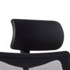 HRL - 2-Way Adjustable Leather Headrest (Upholstered in Black Leather-Like Material)