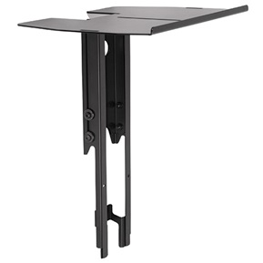 FCA501 - Black FUSION 14" Upper Component Video Conferencing Shelf