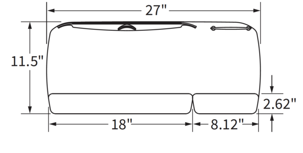 Split-Pad Palm Support - 2191