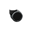 Black Caster 50 mm for soft/carpet floors, braked unloaded CA005