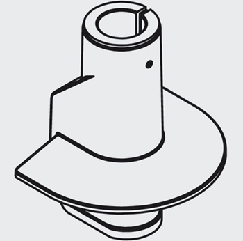 8524 - Top Down Mount for Staxx, 7000 and 3500 Single Monitor Arm