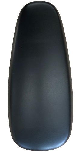 77P - Soft self-skinned gel pad with metal core 1.5-1.75" x 4.75" x 10.5" (H x W x L)