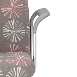 A - CHGR - Chrome frame with grey arm pads