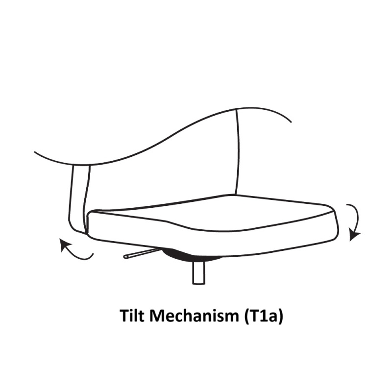 T1a - Tilt Mechanism (Height Adjustable with Light Tilt Motion)