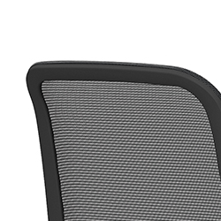 Modern Black frame with black mesh - 4BK01