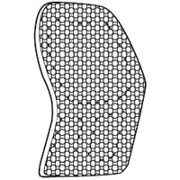 1 - XSM Mesh Back (not height adjustable)
