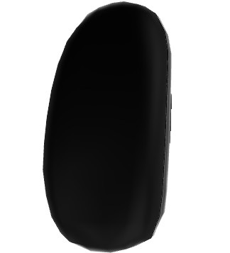 Contoured Urethane Caps with 360° Pivot - A