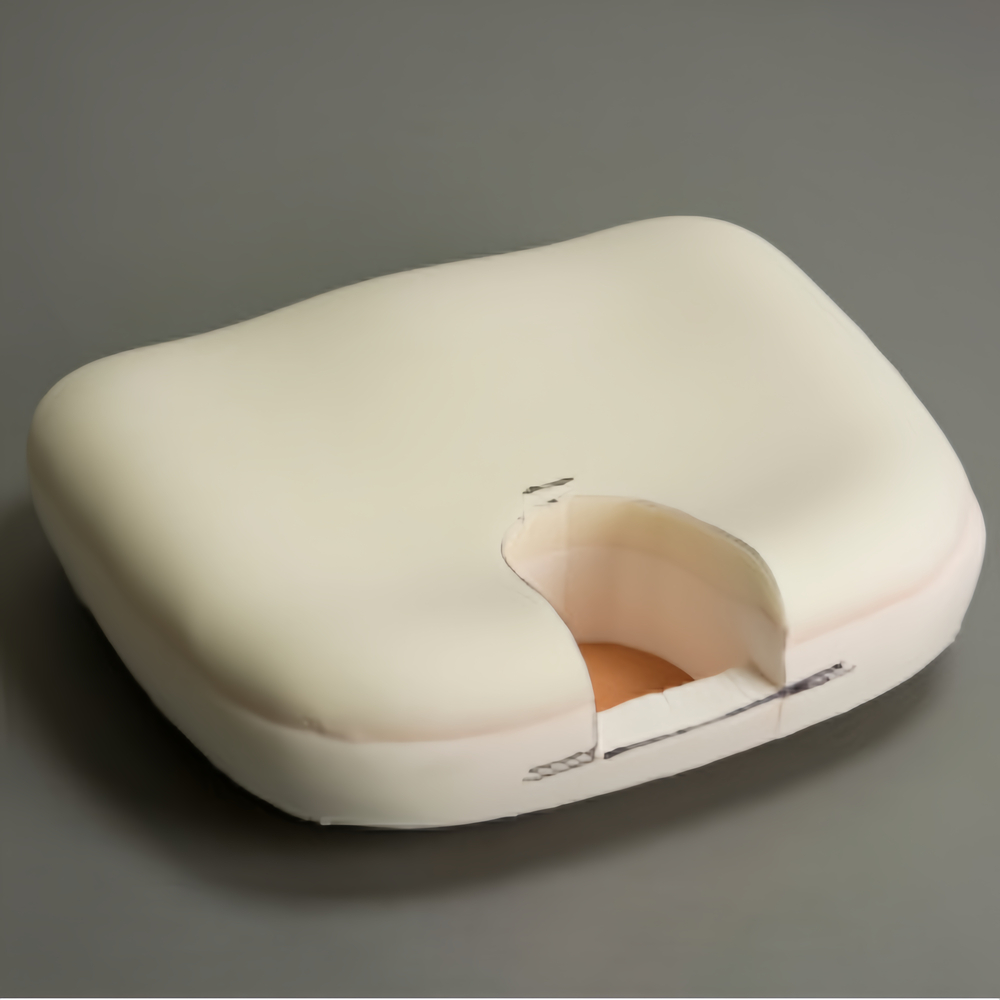 Tailbone Seat - Cut-Out for Coccyx with VS Memory Foam Topper - TS