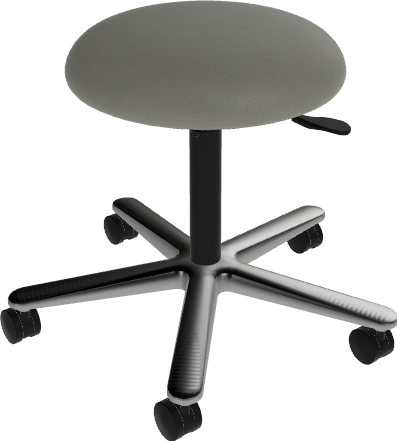 Desk Height, no Footring - 167DC ( seat height from floor : 13 1/2" - 18")