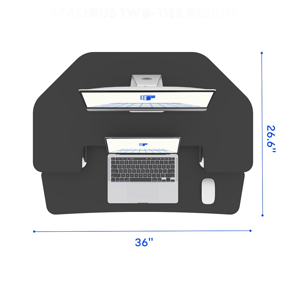 M7-E-36C ( 36" wide Corner Work surface)