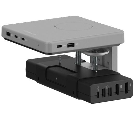 M/Connect 3, Pro Dock, Clamp Mount, Silver - TM33CN-SNA