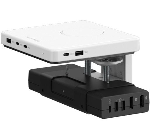 M/Connect 3, Pro Dock, Clamp Mount, White - TM33CN-WNA