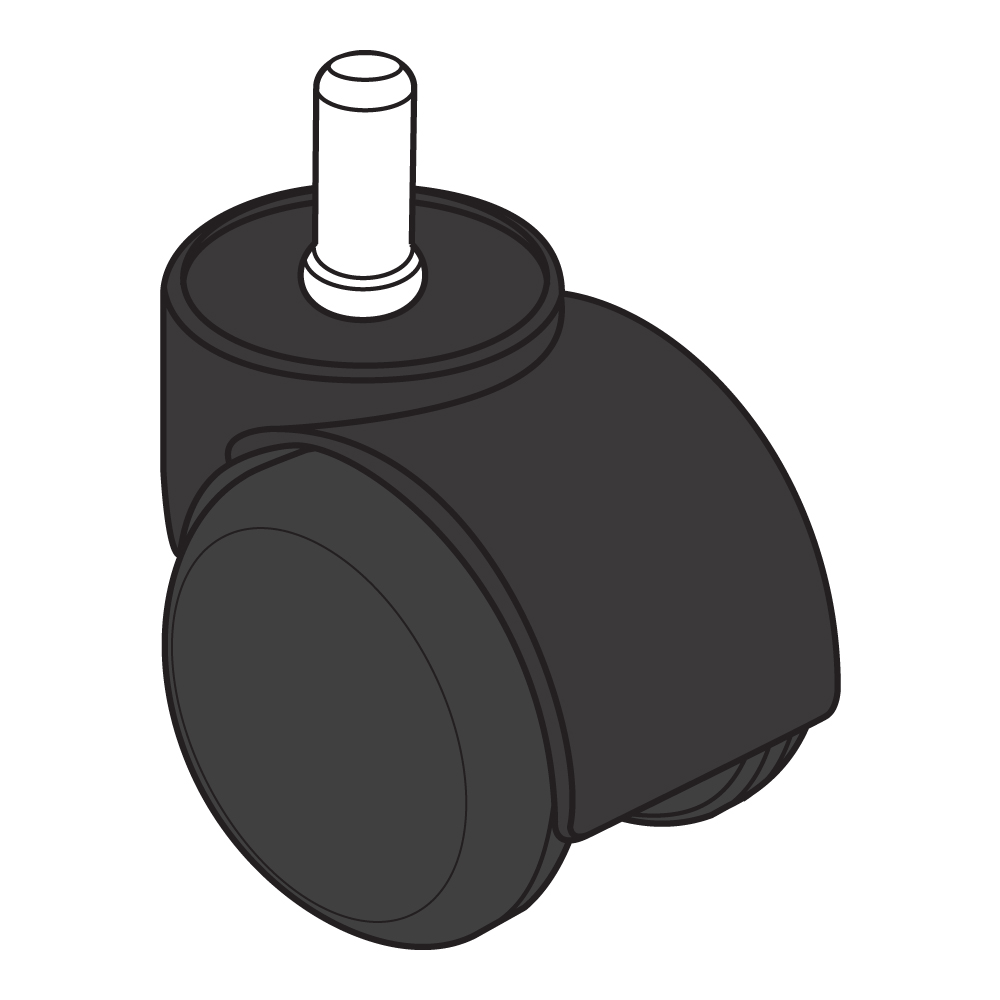 50mm Carpet Casters - 50BC