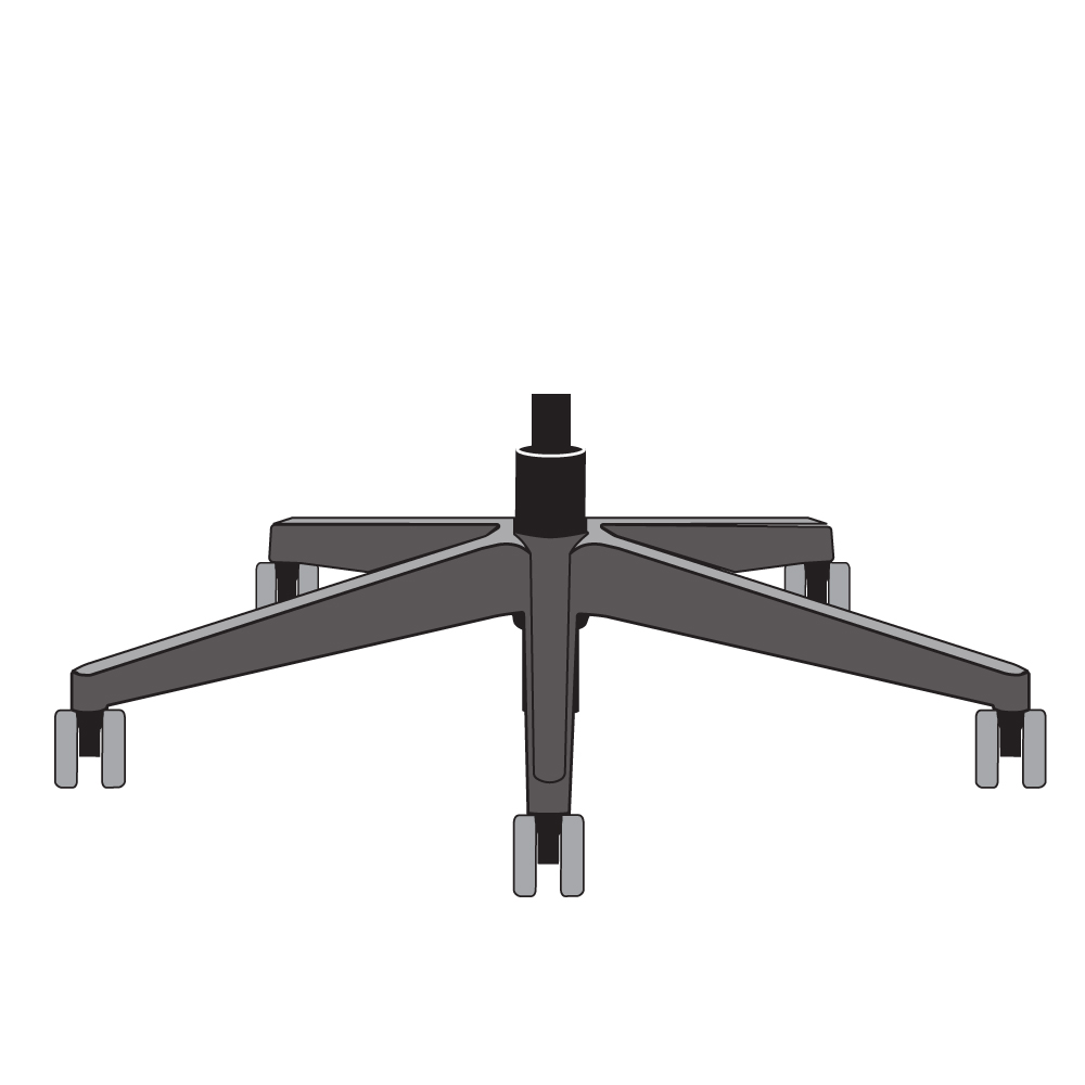 Standard Seat Height Package - Graphite (STDGR)
