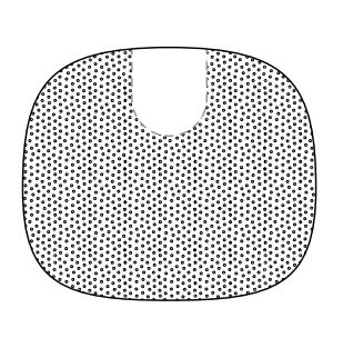 Seat Coccyx Cut-Out for Tailbone Relief; includes SM Memory Foam - SC