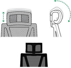 Mesh Headrest - HR