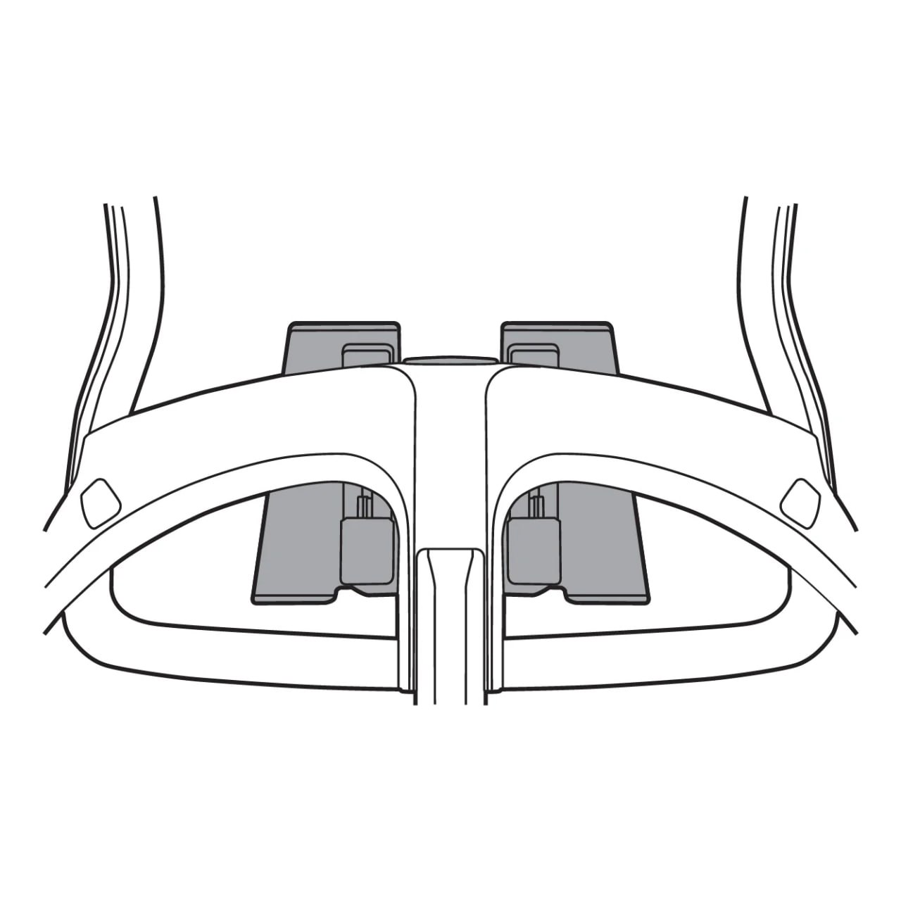 Grey Adjustable Lumbar - LUM