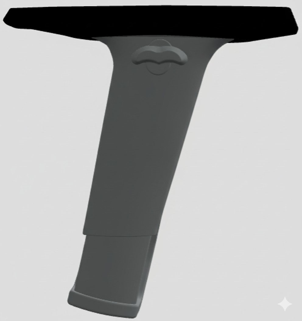 Fixed width - Height Adjustable ONLY with Grey Arm Pads (5" - 9.25") T-Arms, Arm frames will match frame finish - A-GR06