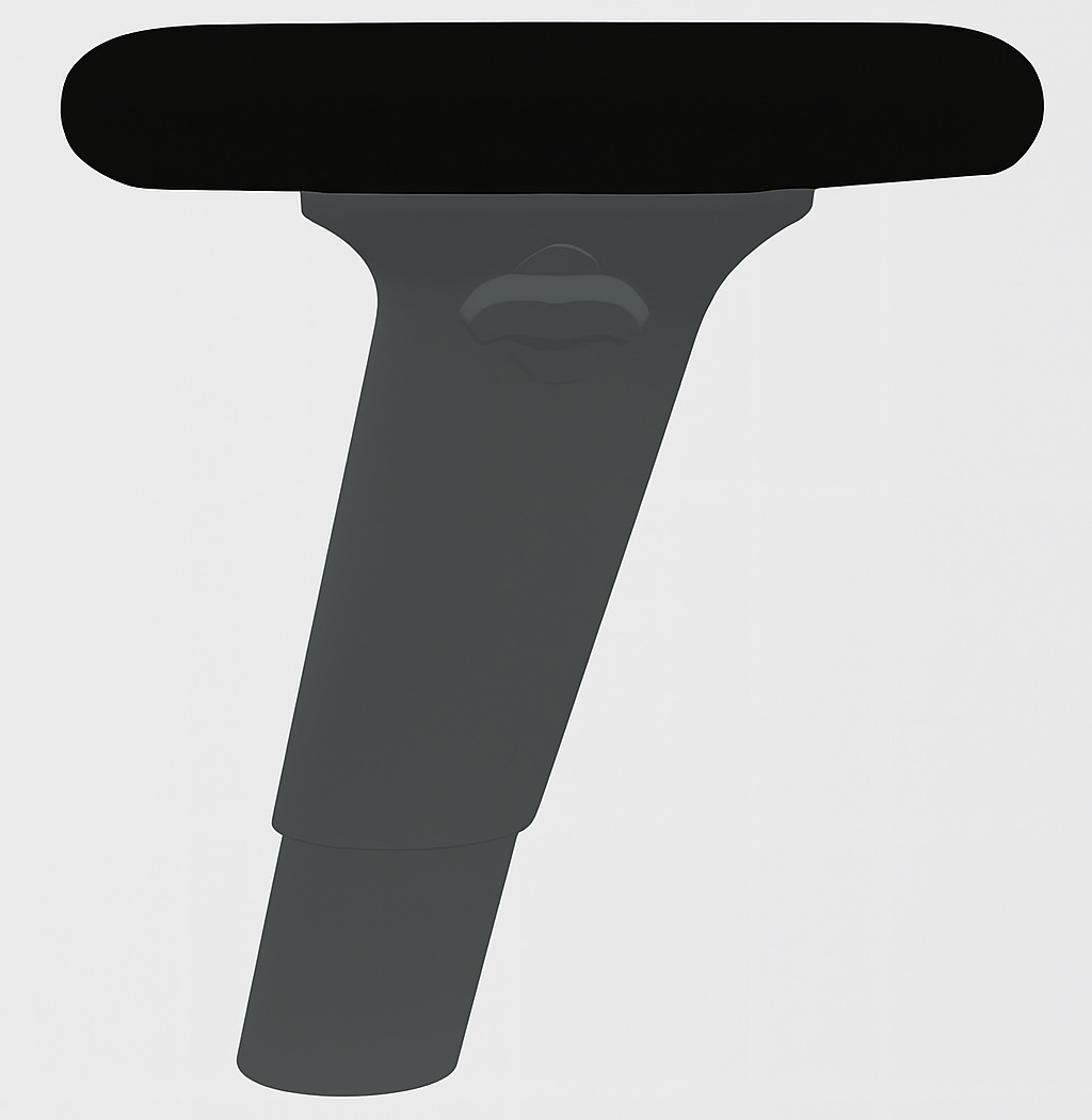 6-Way Adjustable Arms - Height Range (6.25" - 10.5") with up/down/in/out/pivot inward/pivot outward motion -  Only Black RP50 Arm Pads - Arm frame will match with frame finish (A-RP50-GR04)