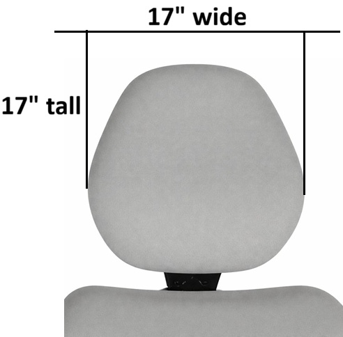 17"w x 17"h