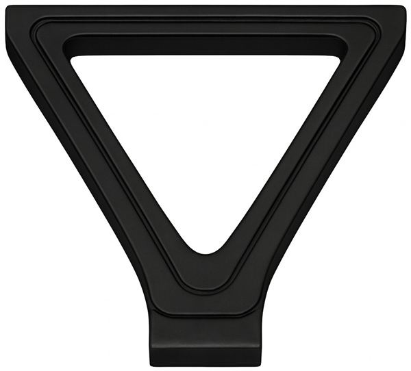 Fixed V-Shaped Black Nylon Conference Arms- 5N