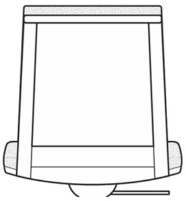 Black Plastic Outer Shell - Standard