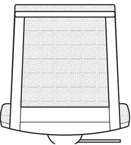 Upholstered Back Shell Insert - BU