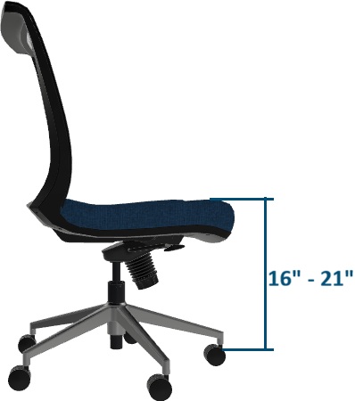Standard Seat Height - Standard