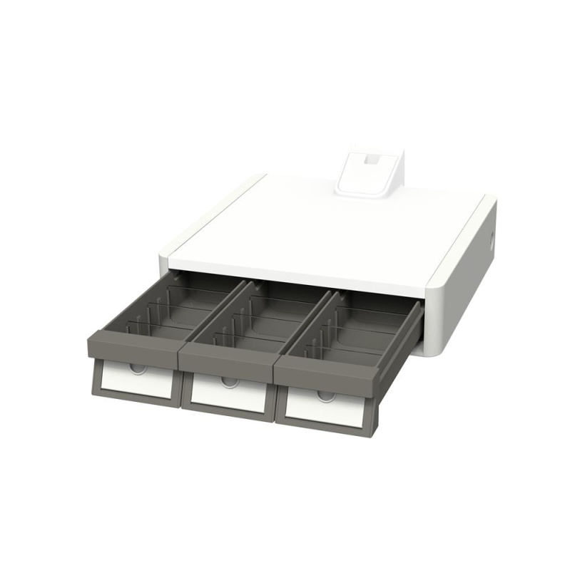 MD-010311-1-0 - Mosaic Triple Drawers, Manual Lock