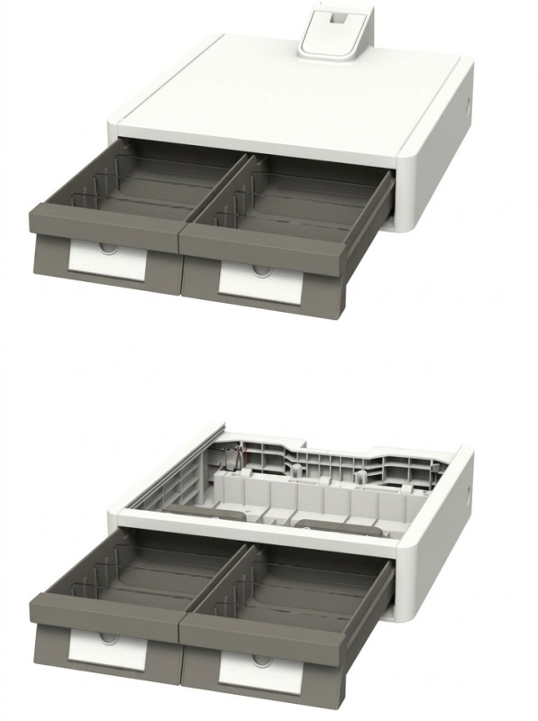 4 Drawers (Tier 2 Std 2x2) - M231-1101-122002-1-1