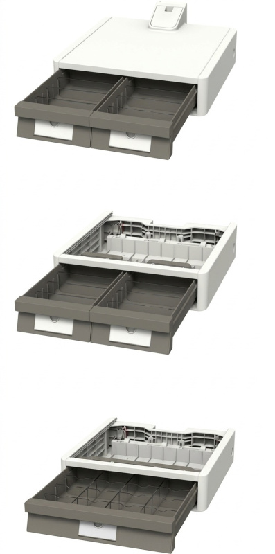 5 Drawers (Tier 3 Std 2x2x1) - M231-1101-122102-1-1