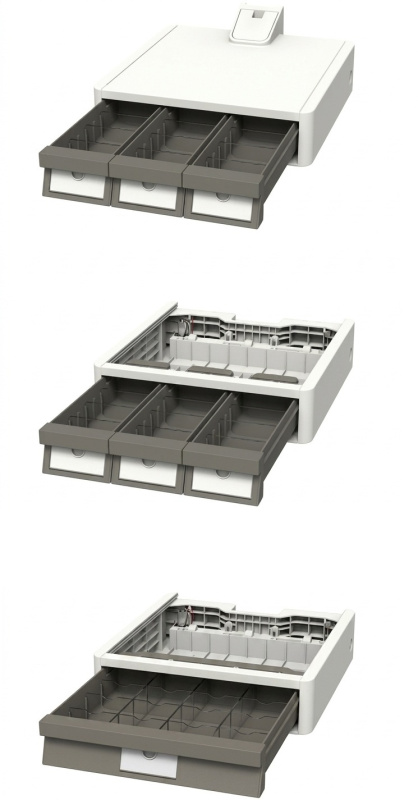 7 Drawers (Tier 3 Std 3x3x1) - M231-1101-133102-1-1