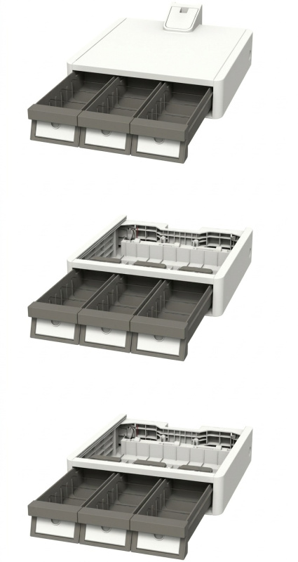 9 Drawers (Tier 3 Std 3x3x3) - M231-1101-133302-1-1