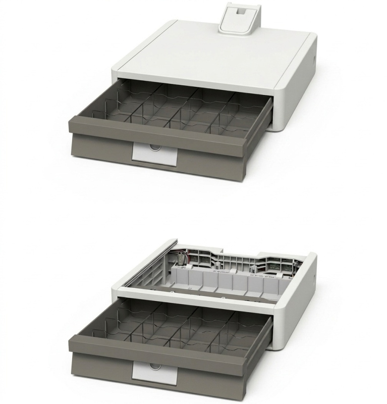 2 Drawers (Tier 2 Std 1x1) - M241-1101-111002-1-1