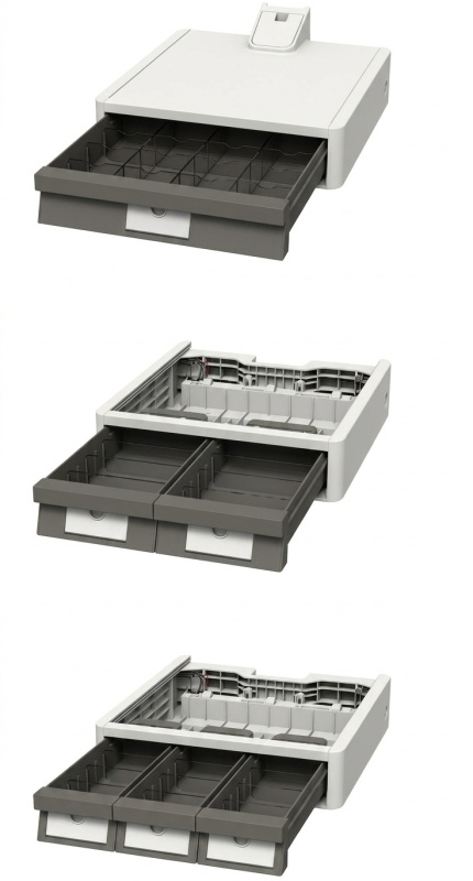 6 Drawers (Tier 3 Std 1x2x3) - M241-1101-112302-1-1
