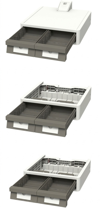 6 Drawers (Tier 3 Std 2x2x2) - M241-1101-122202-1-1