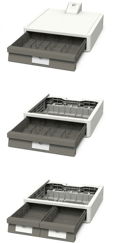 4 Drawers (Tier 3 Std 1x1x2) - M261-1101-111202-1-1